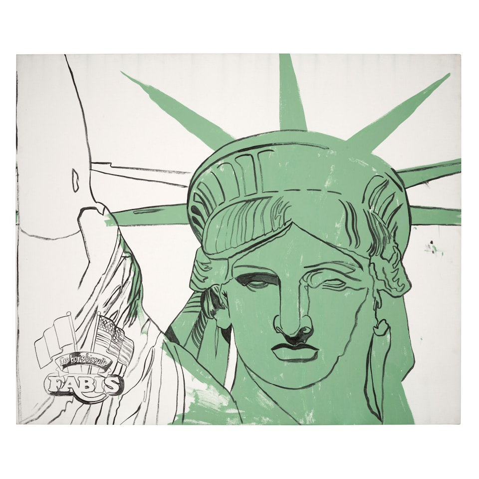 Statue of Liberty by Andy Warhol