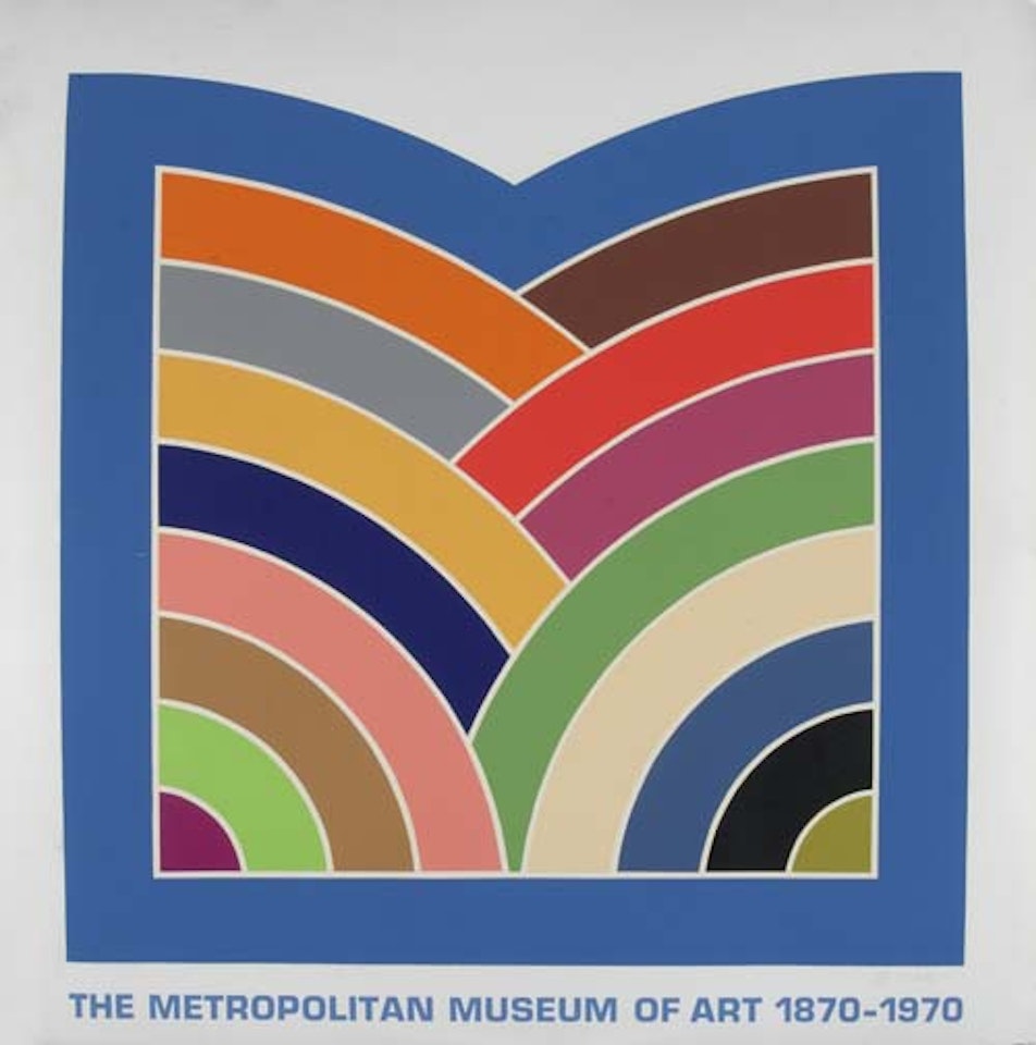 Metropolitan Museum of Art 1870-1970 by Frank Stella