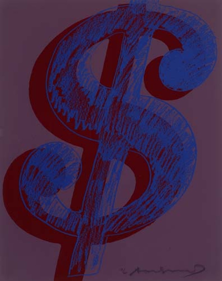 $ by Andy Warhol