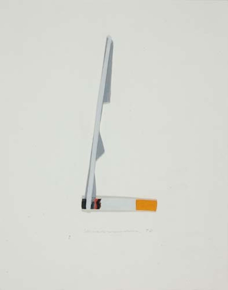 Smoking Cigarette by Tom Wesselmann