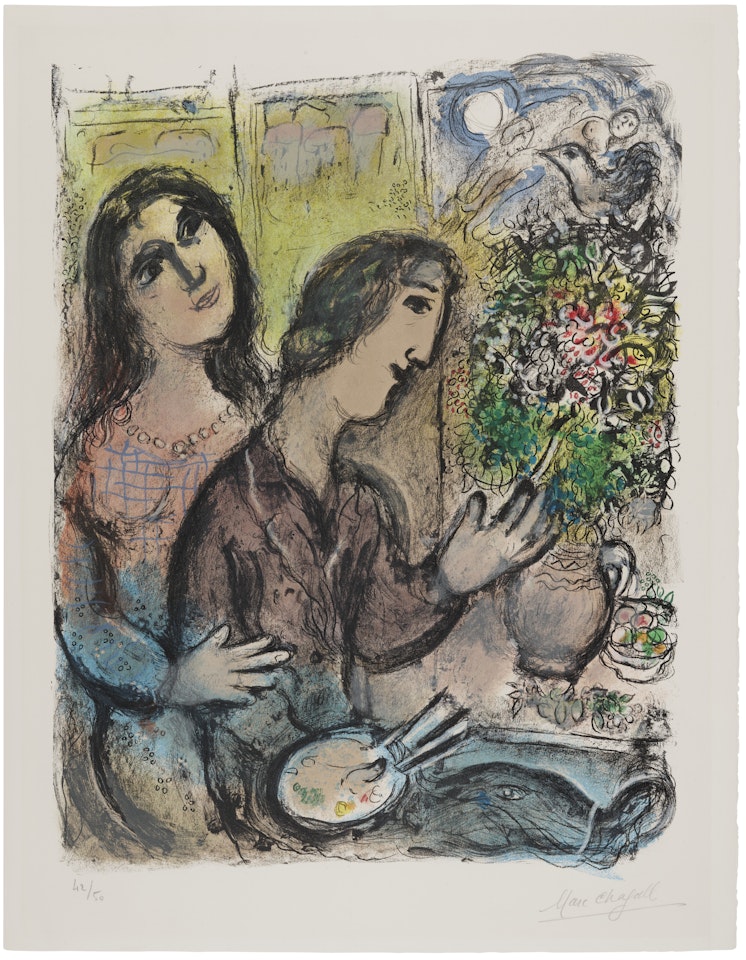 La femme du peintre by Marc Chagall