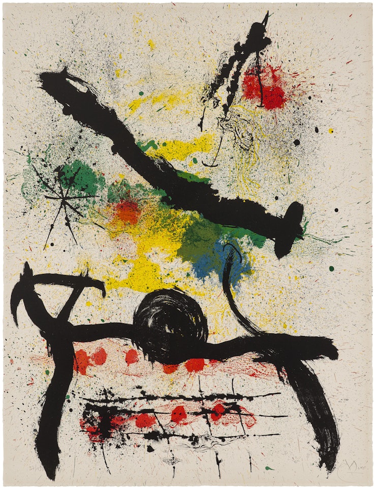 Graphikmappe, Hochschule St. Gallen by Joan Miró