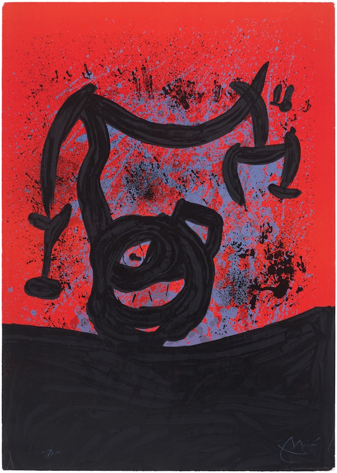 Equilibre sur l"horizon by Joan Miró