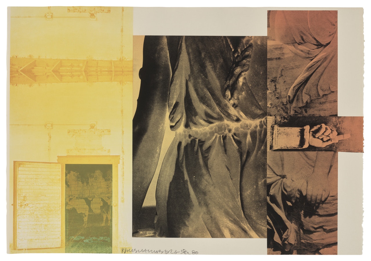 Lithograph III, from Glacial Decoy Series; Lithograph III, from Glacial Decoy Series by Robert Rauschenberg