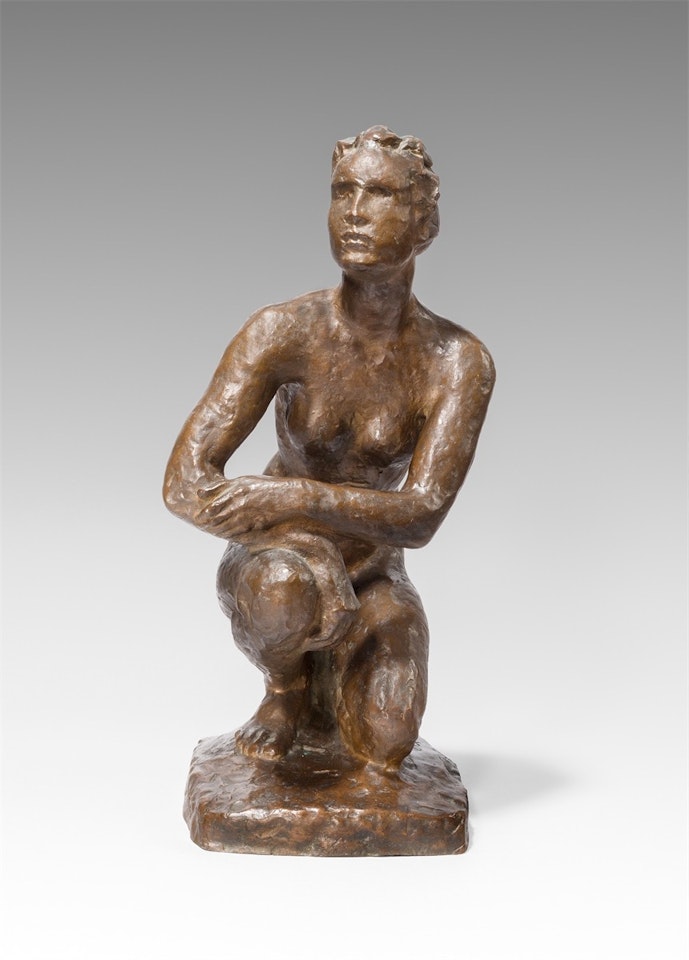 ”Kauernde Marburg” by Georg Kolbe