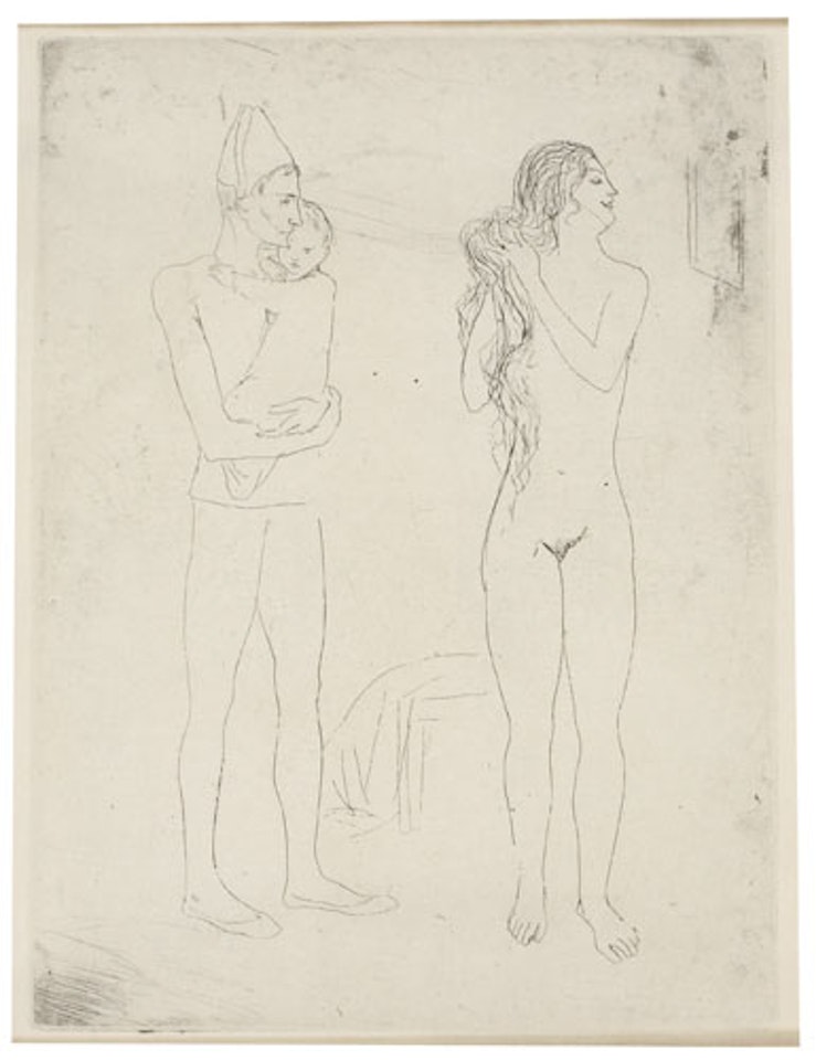 La Toilette de la Mère by Pablo Picasso