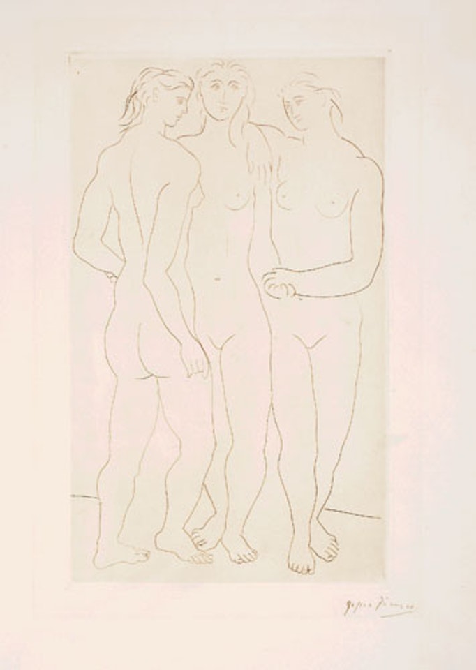 Les Trois Graces II by Pablo Picasso