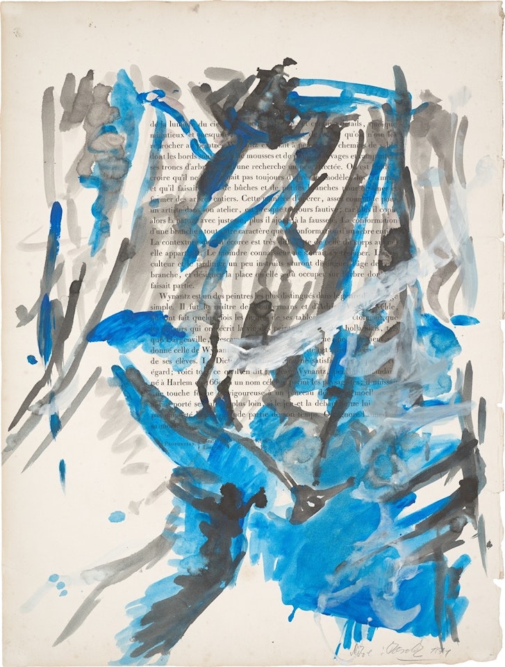 ”Möwe” by Georg Baselitz