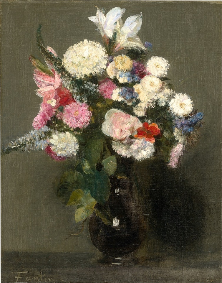 ”Fleurs” by Henri Fantin-Latour