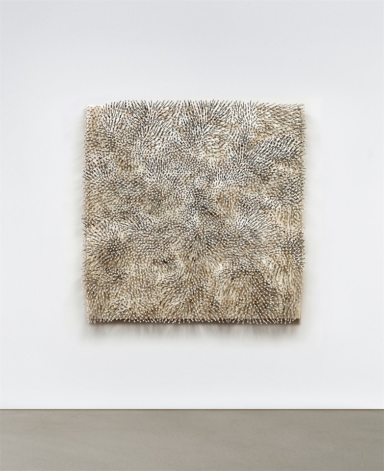 ”Weißer Wind” by Günther Uecker