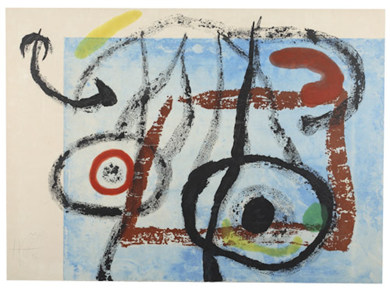 Oiseau de Nuit by Joan Miró