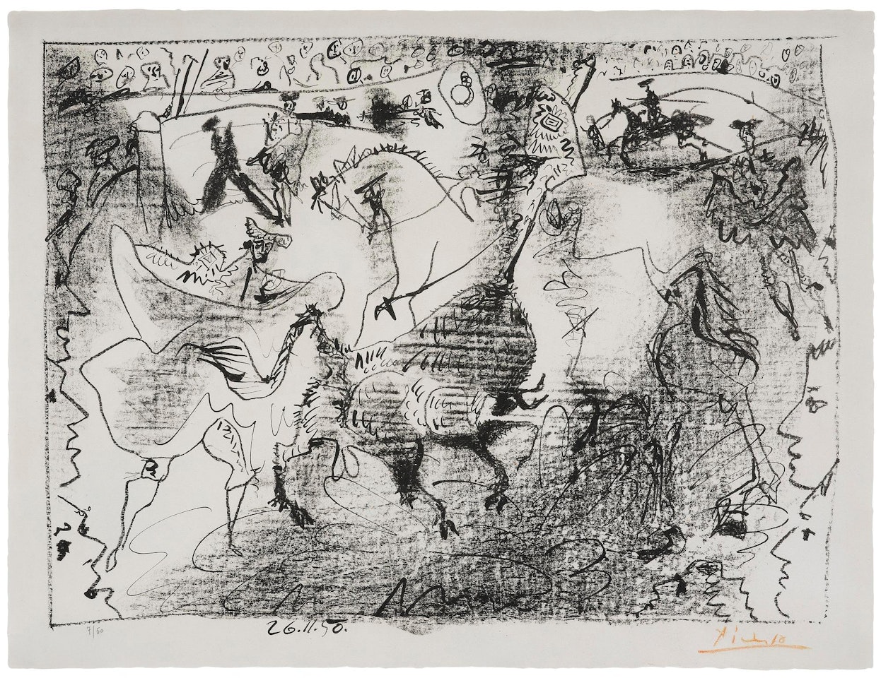 "La Pique" by Pablo Picasso