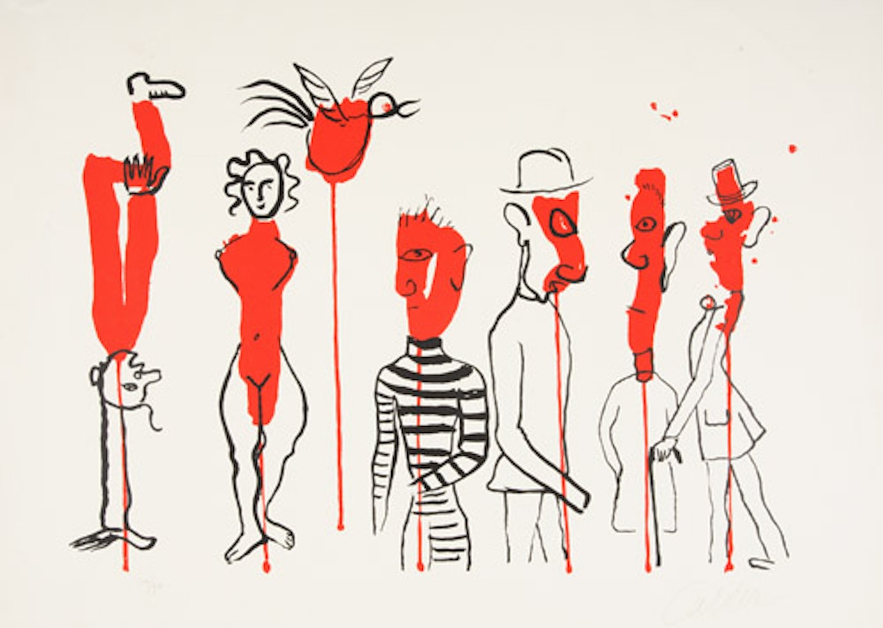 Six Figures by Alexander Calder