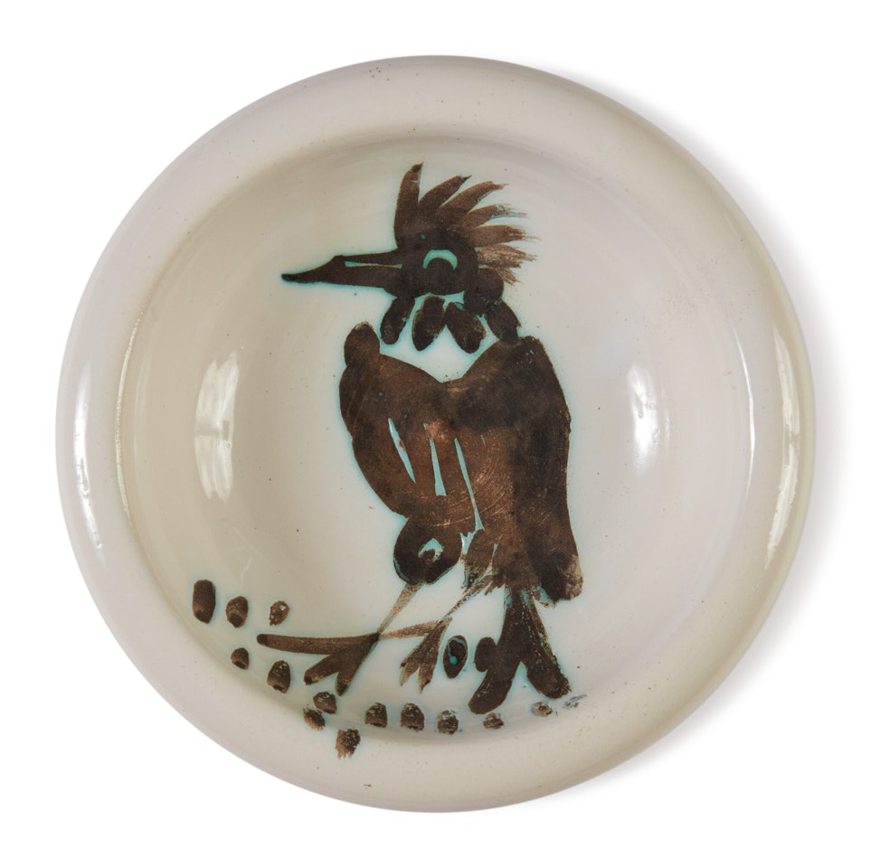 OISEAU À LA HUPPE (A.R. 173) by Pablo Picasso