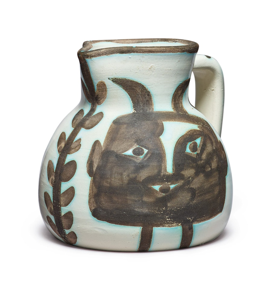 PICHET TÊTE CARRÉE (A.R. 223) by Pablo Picasso