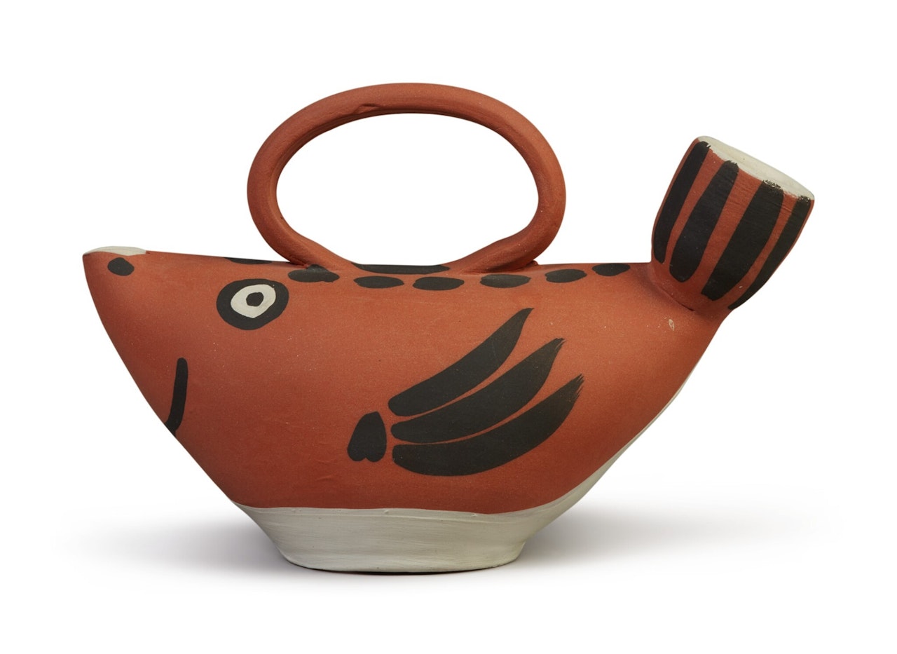 SUJET POISSON (A.R. 139) by Pablo Picasso