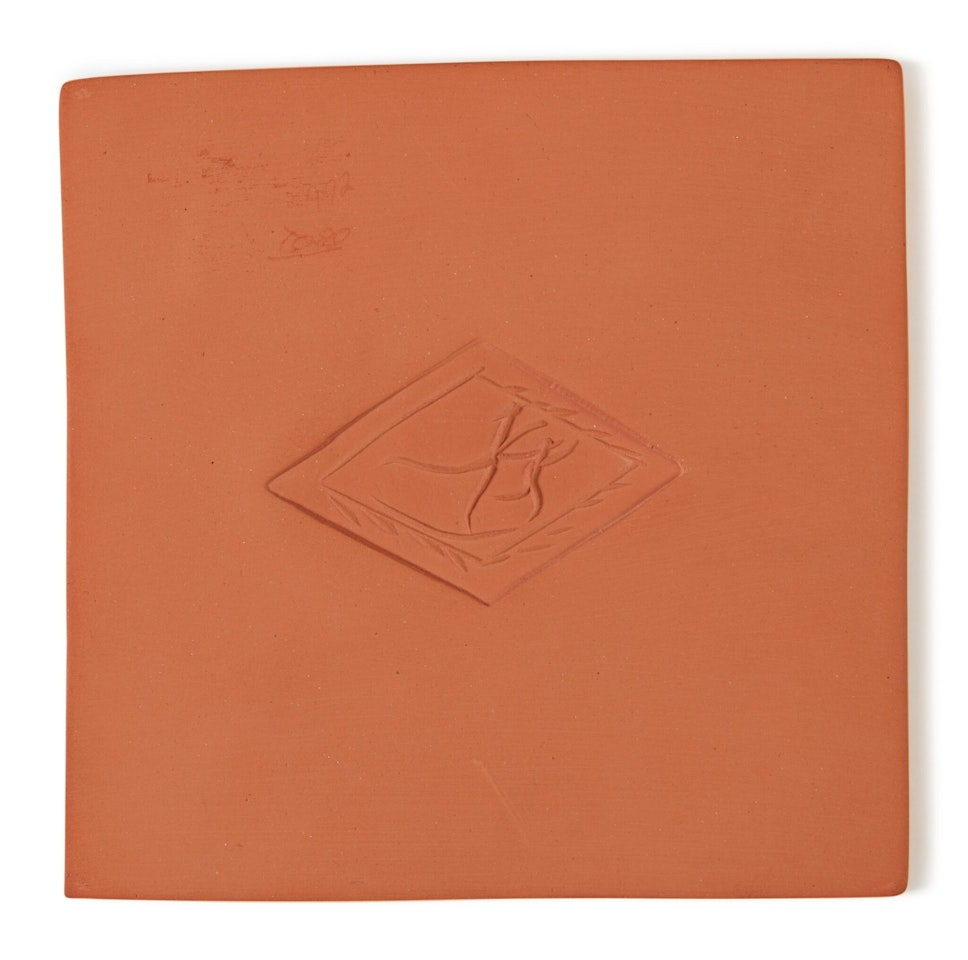 LOSANGE AU DANSEUR ET À LA BICHE (A.R. 620) by Pablo Picasso