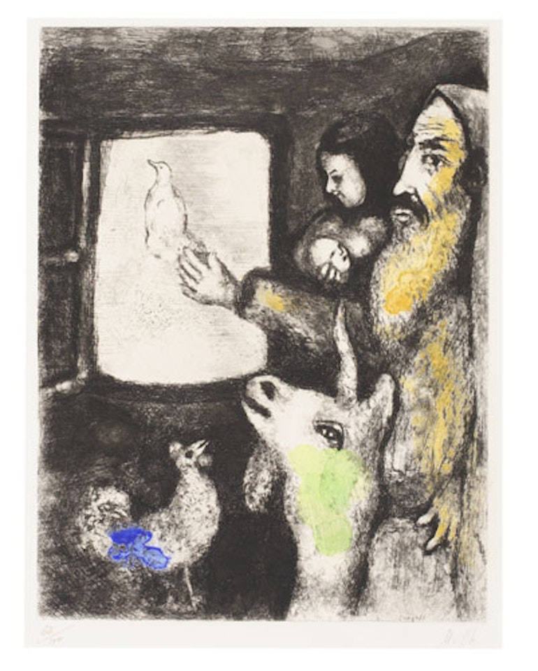 La Colombe de l'Arche by Marc Chagall