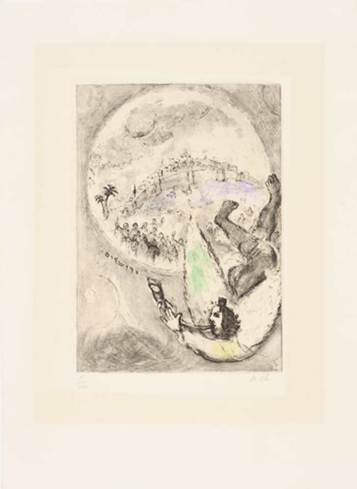 Deliverance de Jérusalem by Marc Chagall