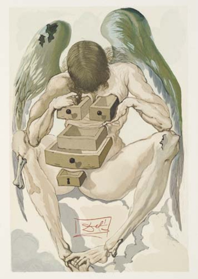 La Divina Commedia by Salvador Dali