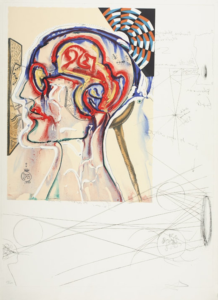 Imagination and Objects of the Future by Salvador Dali