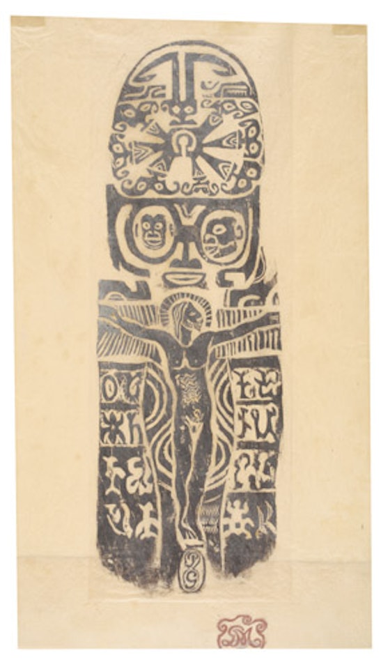 Christ en Croix by Paul Gauguin