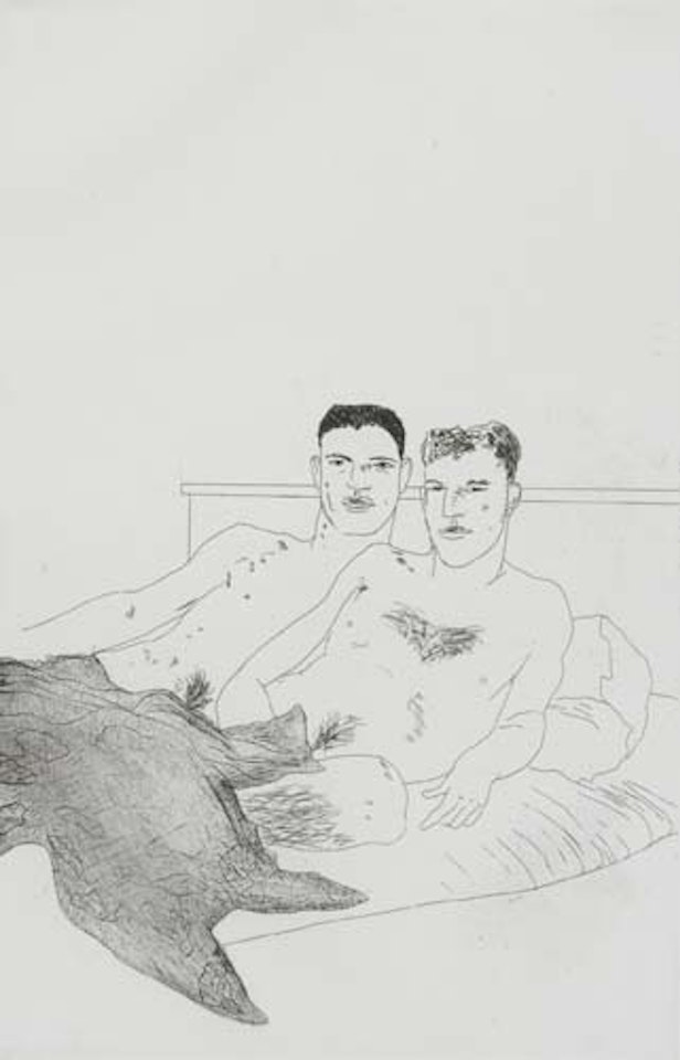 Illustrations for 14 Poems by David Hockney