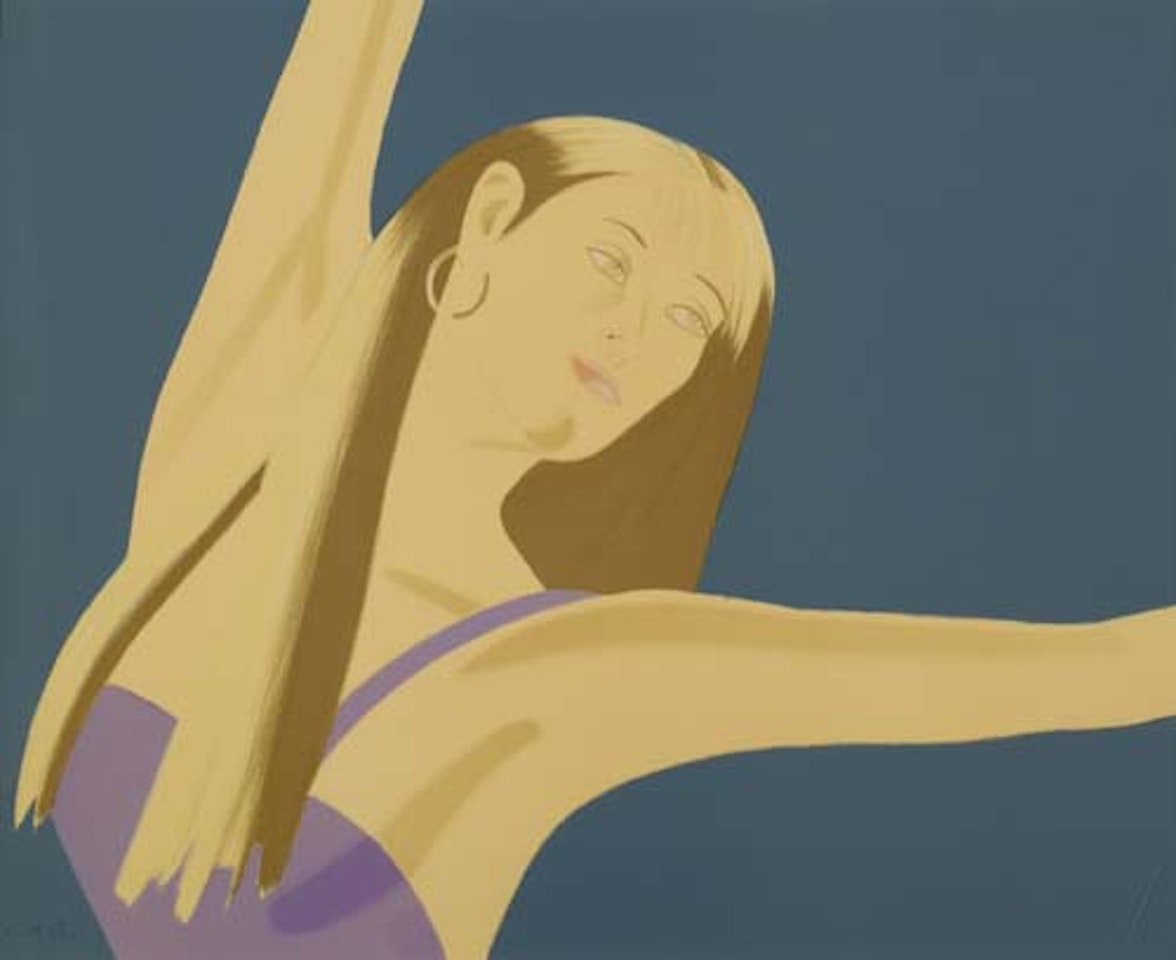 Night: William Dunas Dance I-IV by Alex Katz