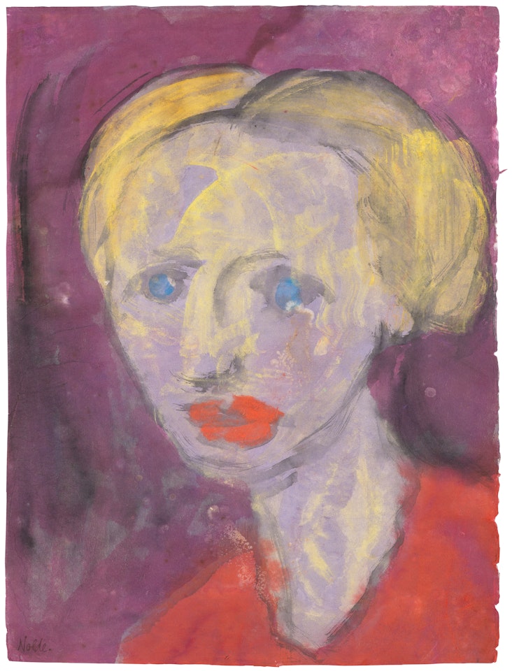 Frauenbildnis by Emil Nolde