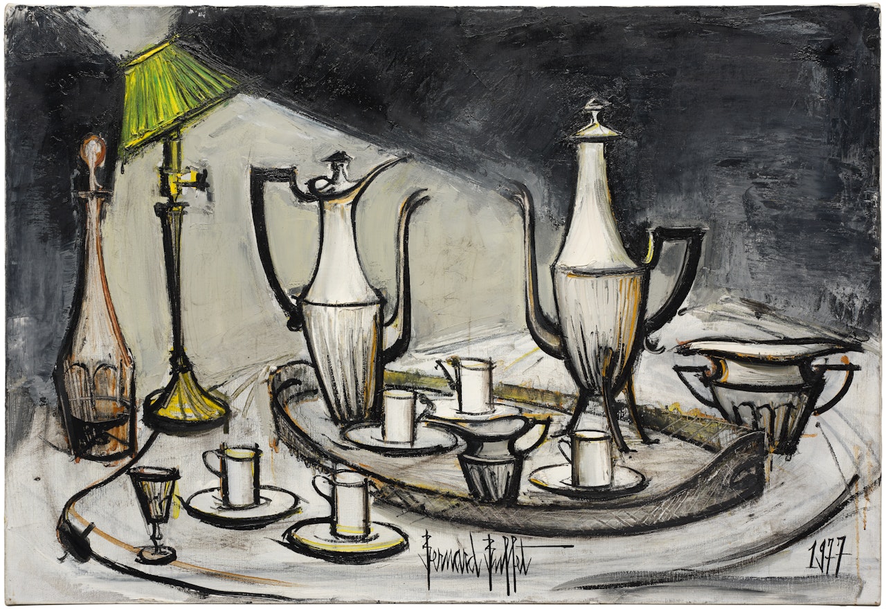 Un service à café by Bernard Buffet