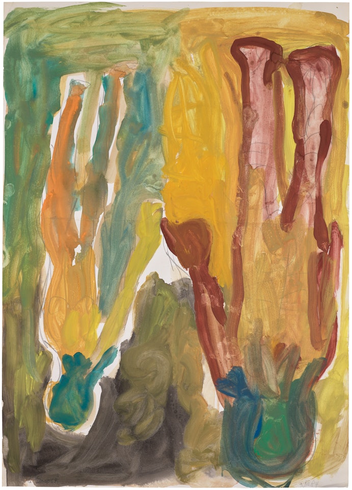 Ohne Titel by Georg Baselitz