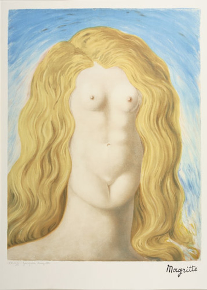Le Viol by René Magritte