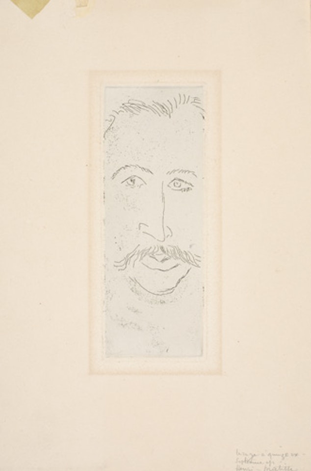 Portait de Walter Pach by Henri Matisse