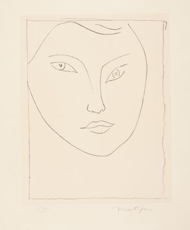 Portrait de Claude D by Henri Matisse
