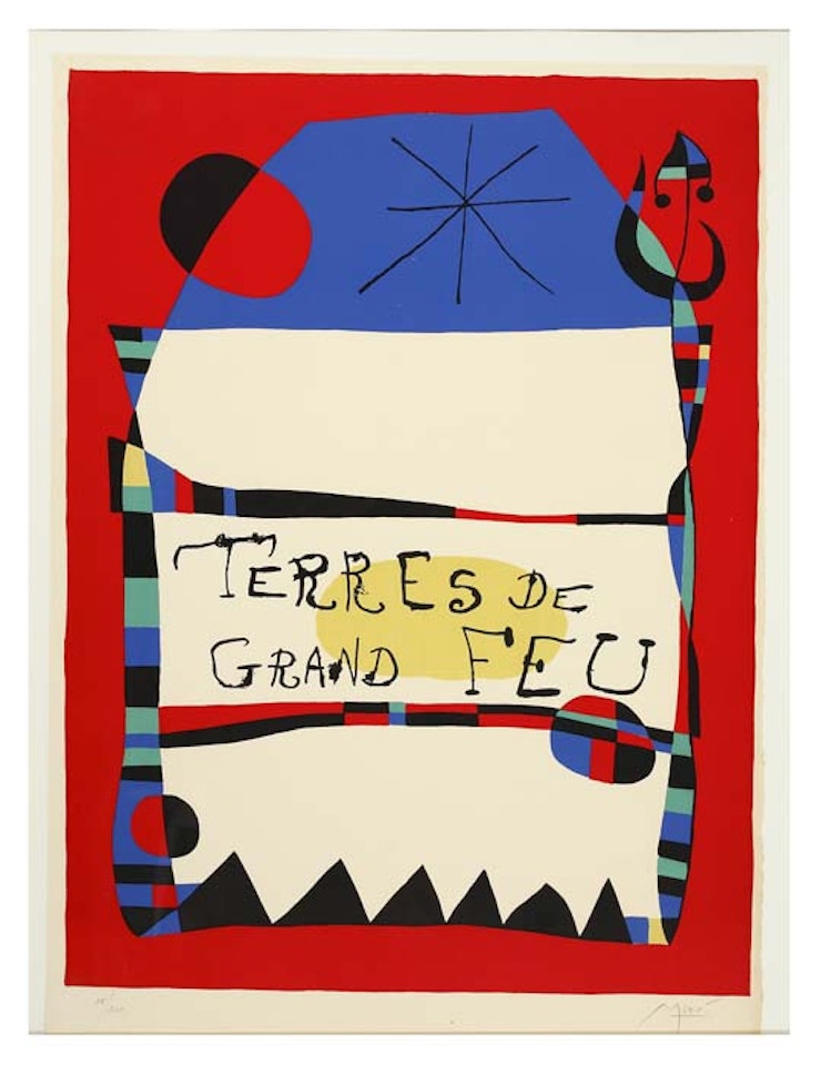 Terre de Grand Feu by Joan Miró
