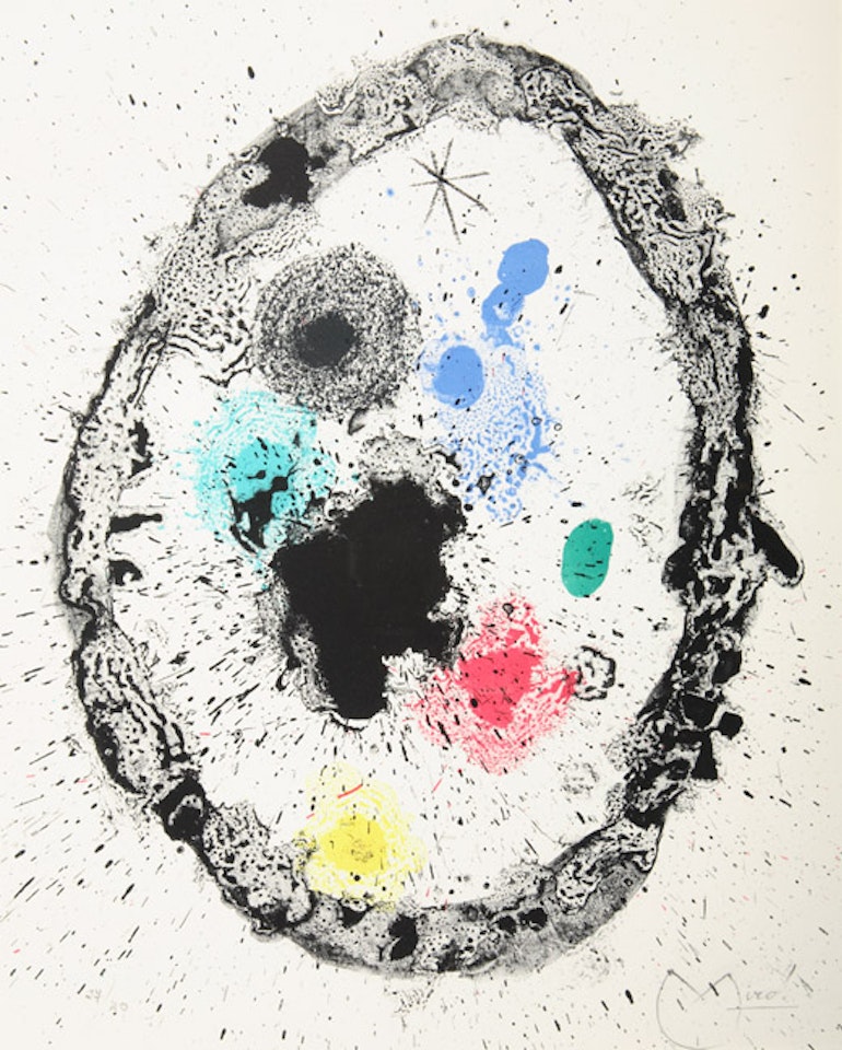 Je Travaille comme un Jardinier by Joan Miró