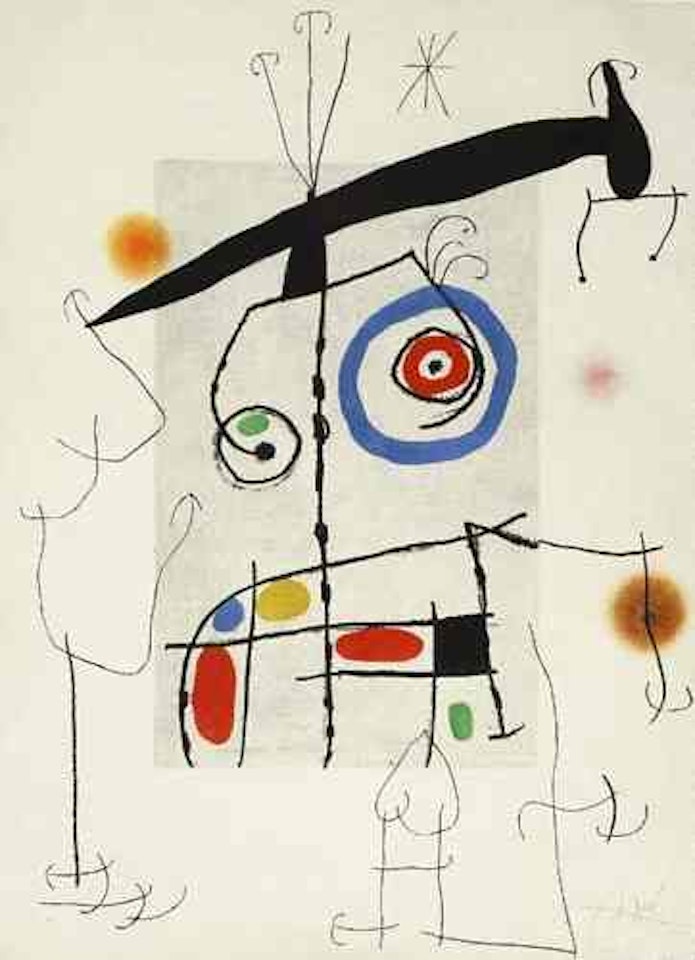 L'Homme au Balancier by Joan Miró