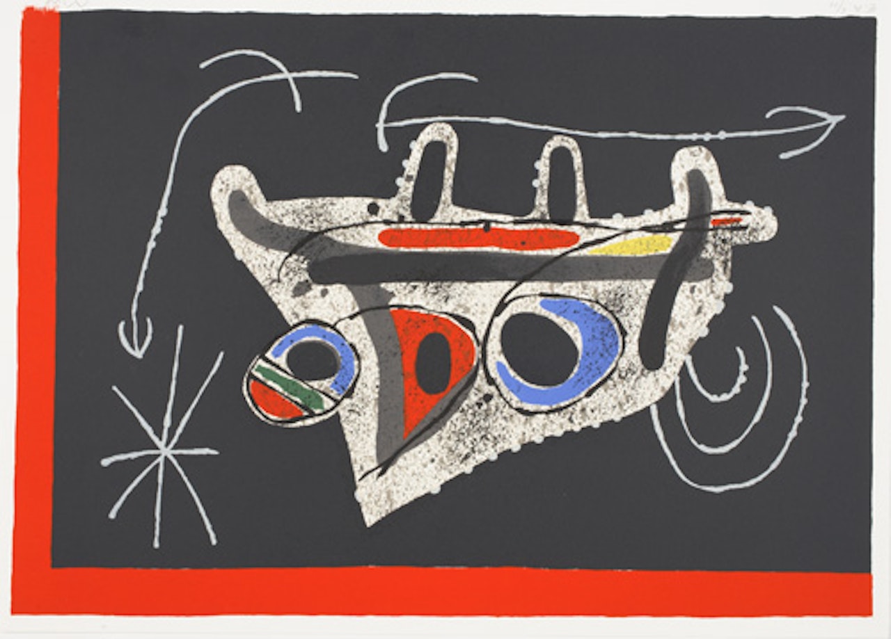 Le Lézard aux Plumes d'Or by Joan Miró