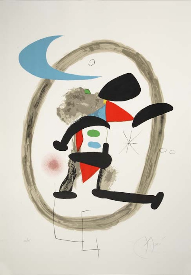 Arlequin Circonscrit by Joan Miró