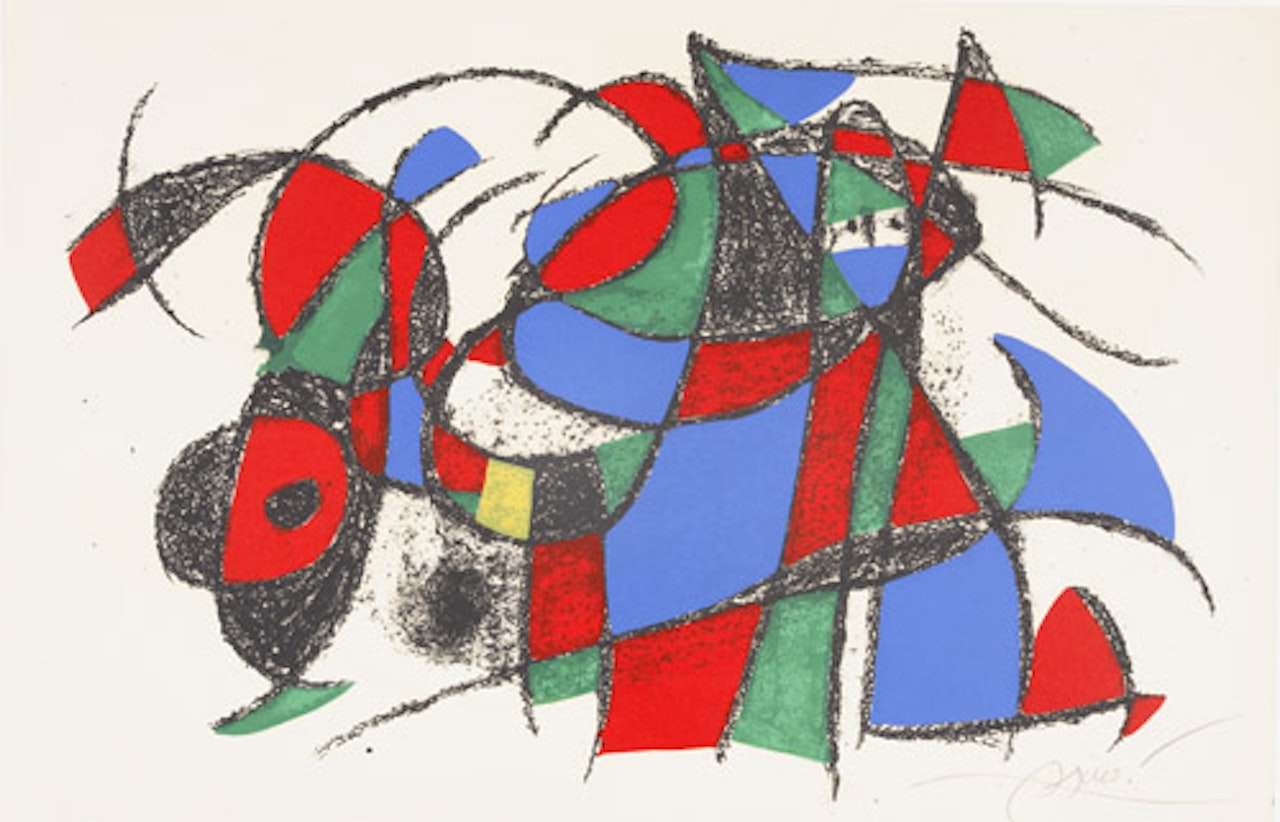 Lithographs II by Joan Miró