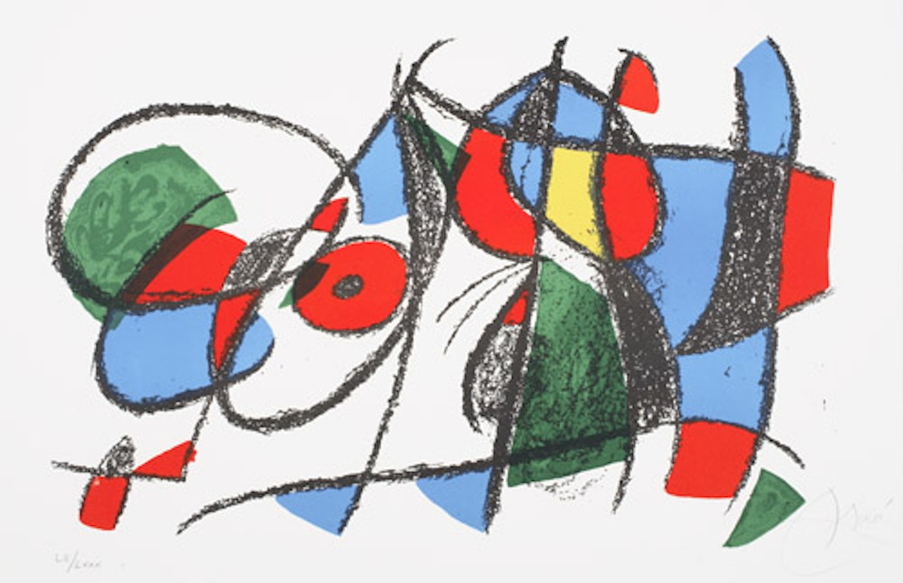 Lithographs II by Joan Miró