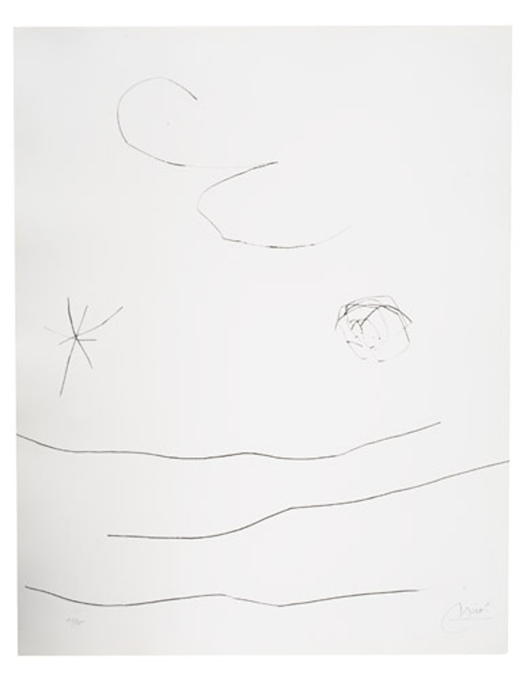 Journal d'un Graveur I by Joan Miró