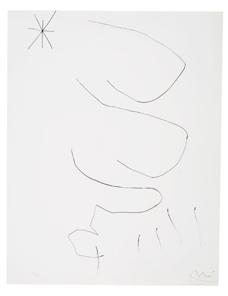 Journal d'un Graveur I by Joan Miró