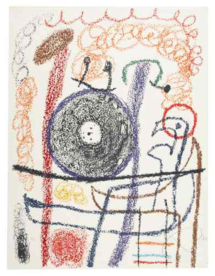 Album 21, Plate 13 by Joan Miró
