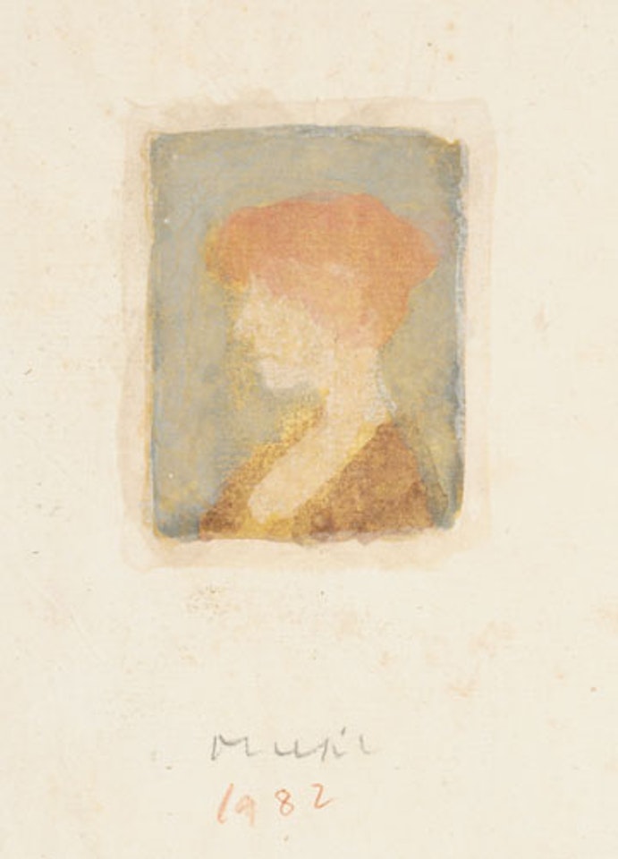 Two drawings: Rocky Landscape, Woman in Profile by Zoran Antonio Music