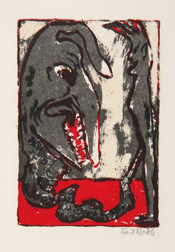 Fabelwesen by Emil Nolde