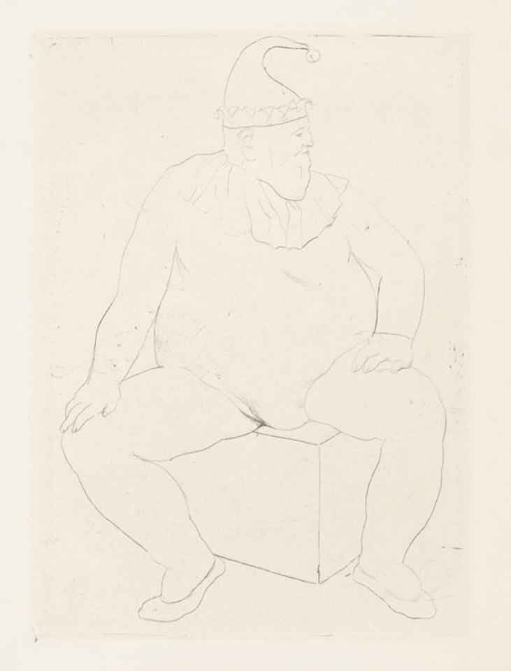 Le Saltimbanque au Repos by Pablo Picasso