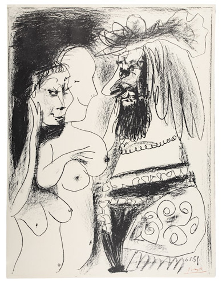 Le Vieux Roi by Pablo Picasso