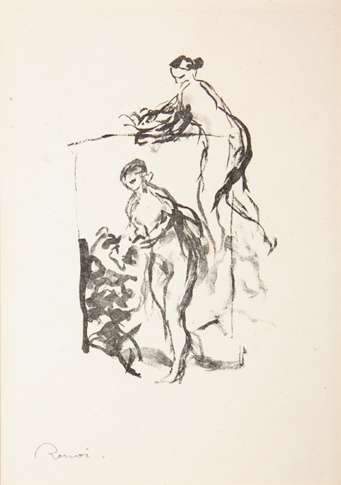 Femme au Cep de Vigne, 3e Variante by Pierre-Auguste Renoir