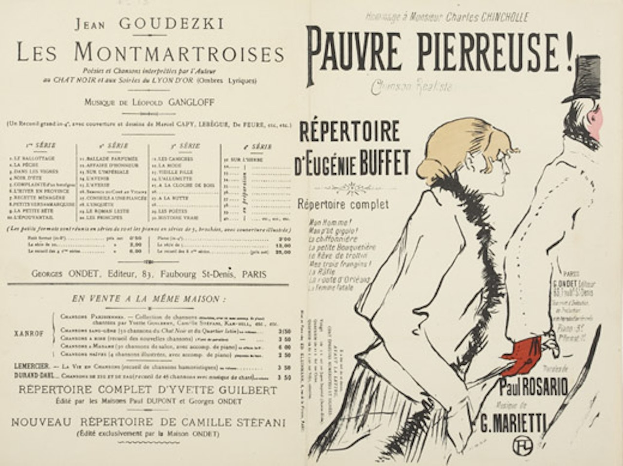 Pauvre Pierreuse! by Henri de Toulouse-Lautrec